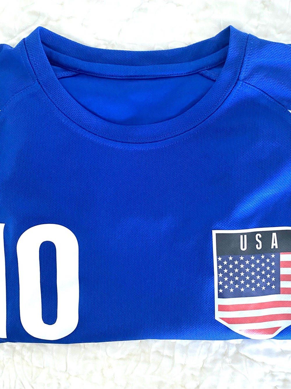 ⚽️BOYS “USA” “Donovan” Soccer Sports Jersey SZ Medium (Y) - Picture 13 of 13